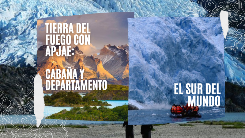 TIERRA DEL FUEGO: AL FIN DEL MUNDO CON APJAE. CABAÑA Y DEPTO