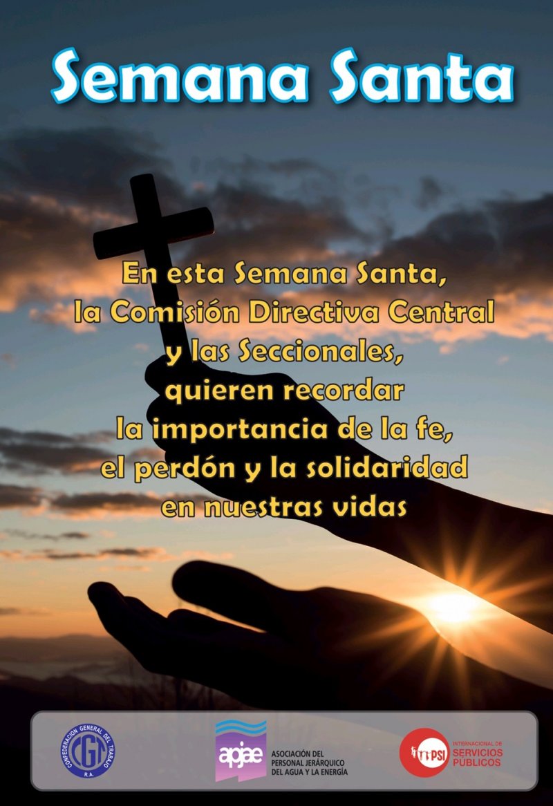 FELIZ SEMANA SANTA